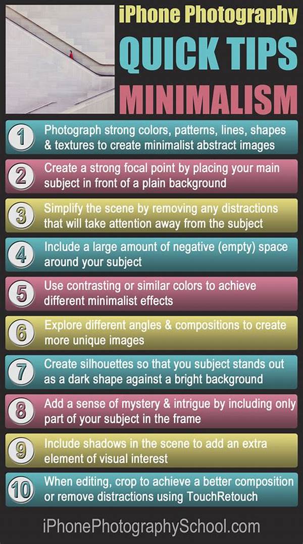 Minimalist Photo Editing Techniques