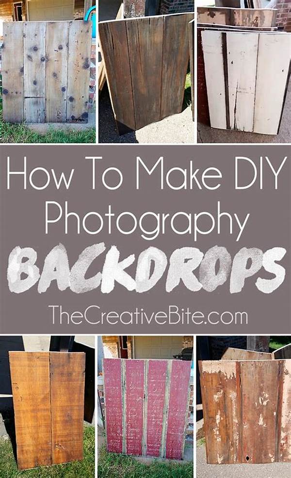 Easy Diy Photography Backdrops