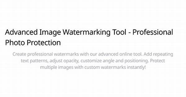 Advanced Watermarking Features Free