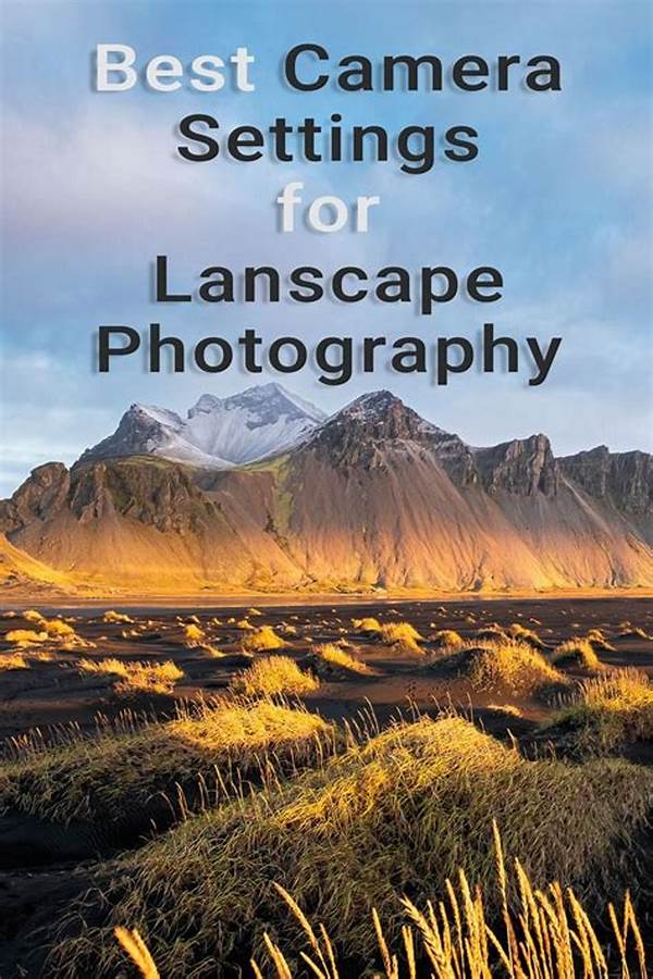 Best Camera Settings For Mountains