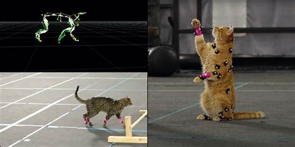 Cat Motion Capture Photography Equipment