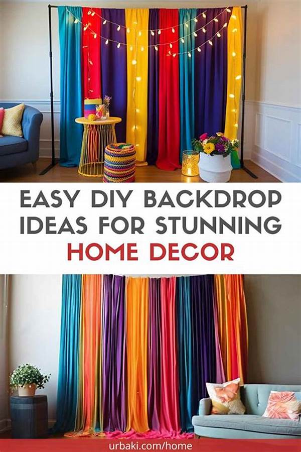 Easy Diy Backdrop For Photos