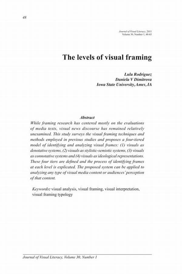 Framing Methods In Visual Arts