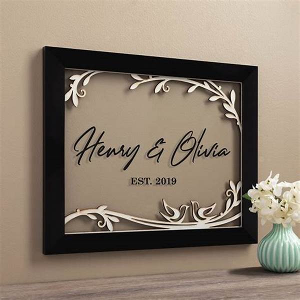 Personalized Photo Frames With Leaves