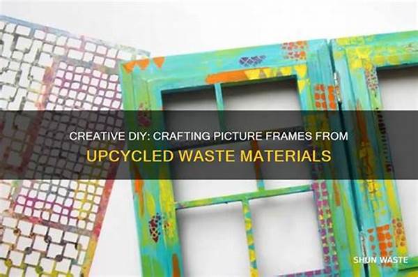 Upcycled Materials For Picture Frames