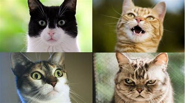 Close-up Shots Of Cat Expressions