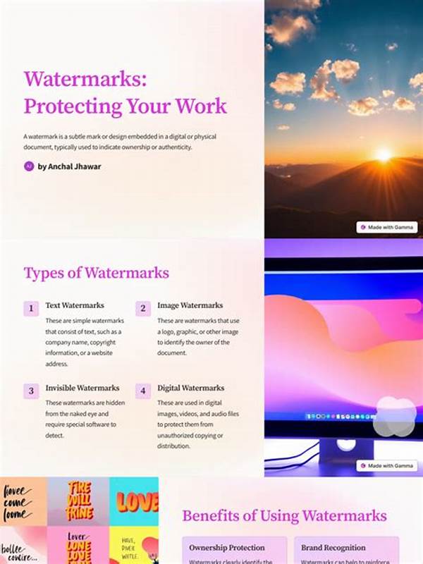 Protecting Images With Online Watermarks