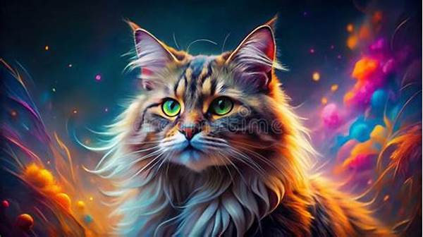 “vibrant Textures For Kitty Portraits”